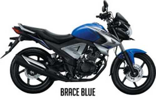 Honda New Megapro FI - Warna Brace Blue