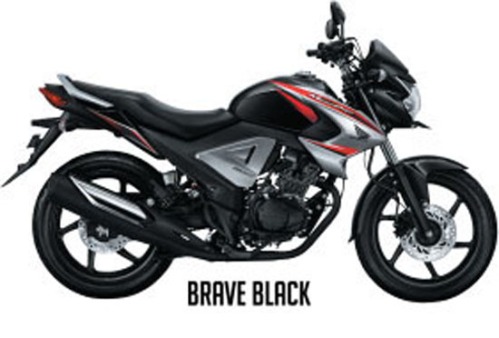 Honda New Megapro FI - Warna Brave Black